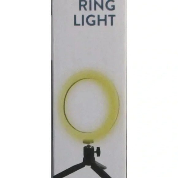 Vivitar NEW 6" Ring Light With Compact Tripod With Ball Head USB Powered TIKTOK - Picture 2 of 5